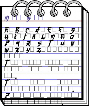 Manga Style Regular animated font preview Manga Style Regular animated font preview