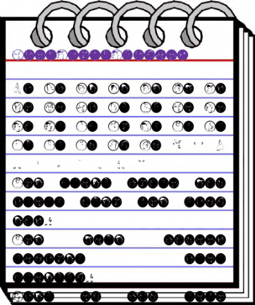 MansPartsPlaying Regular animated font preview MansPartsPlaying Regular animated font preview