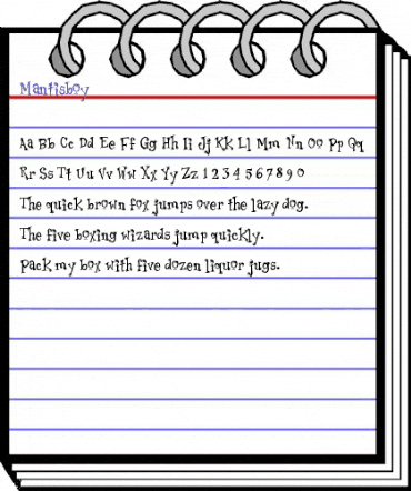 Mantisboy Medium animated font preview Mantisboy Medium animated font preview