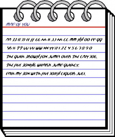 Map Of You Regular animated font preview Map Of You Regular animated font preview