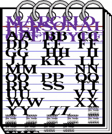 Marcelo Personal Use Regular animated font preview Marcelo Personal Use Regular animated font preview