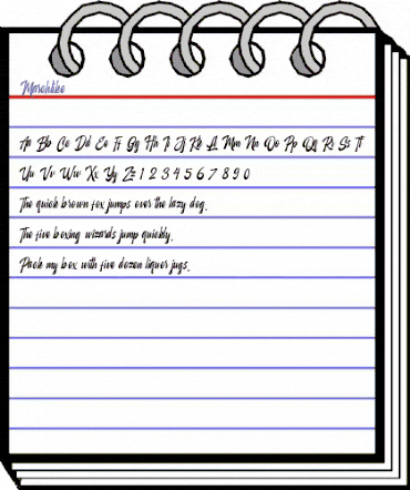 Marchlike Regular animated font preview Marchlike Regular animated font preview