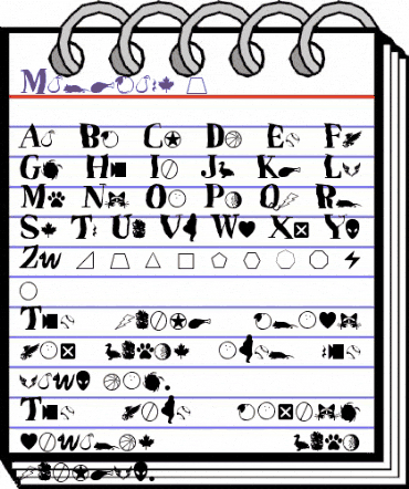 Markbats 2 Regular animated font preview