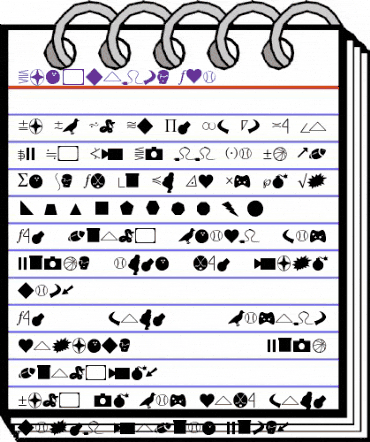 Markdings Two Regular animated font preview Markdings Two Regular animated font preview