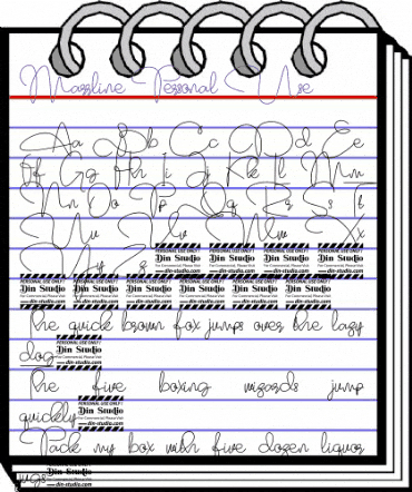 Marrline Personal Use Regular animated font preview Marrline Personal Use Regular animated font preview