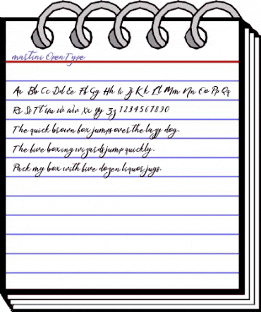 martini Regular animated font preview martini Regular animated font preview