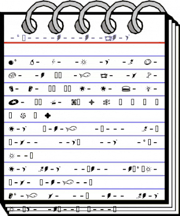 MartysDingbitsLite Regular animated font preview MartysDingbitsLite Regular animated font preview