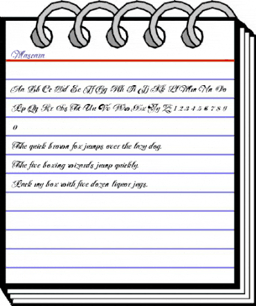 Mascara Regular animated font preview Mascara Regular animated font preview