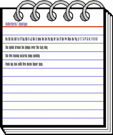 MatterhornC Regular animated font preview MatterhornC Regular animated font preview