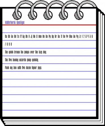 MatterhornC Regular animated font preview MatterhornC Regular animated font preview