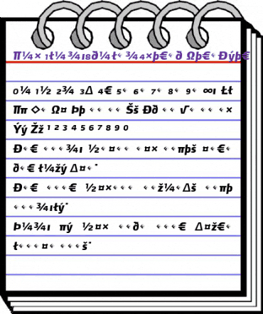 Max-BlackItalicExpert Regular animated font preview