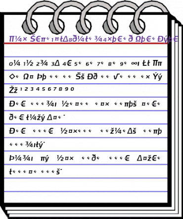 Max-SemiBoldItalicExpert Regular animated font preview