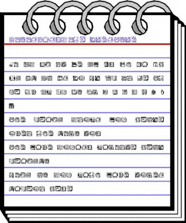 MayanDingbats Regular animated font preview MayanDingbats Regular animated font preview