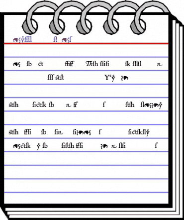 Mayflower Xtras Regular animated font preview Mayflower Xtras Regular animated font preview