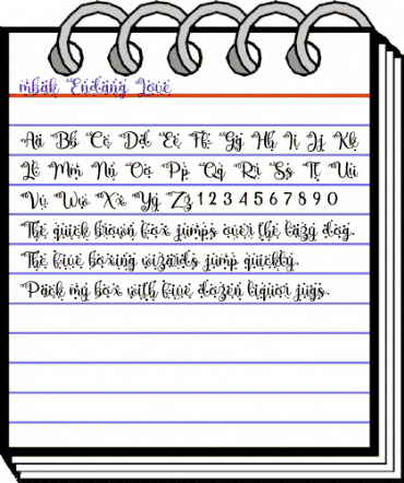 mbak Endang Love Regular animated font preview mbak Endang Love Regular animated font preview