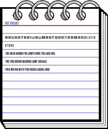 MCF krechet Regular animated font preview MCF krechet Regular animated font preview