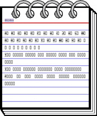 MDMA Regular animated font preview