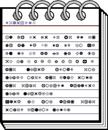 Meadings Regular animated font preview Meadings Regular animated font preview