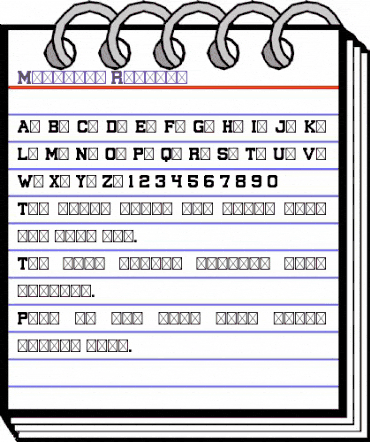 Meatloaf Regular animated font preview Meatloaf Regular animated font preview