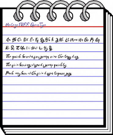 Melage FREE Regular animated font preview Melage FREE Regular animated font preview