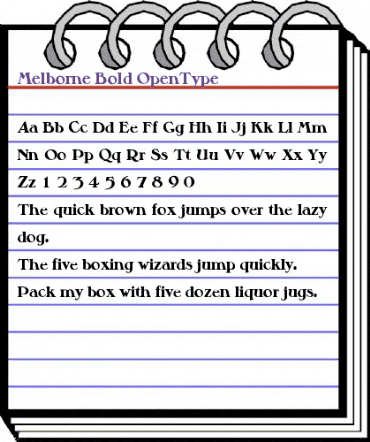 Melborne-Bold Regular animated font preview Melborne-Bold Regular animated font preview