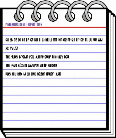 Mellifluous FREE Regular animated font preview