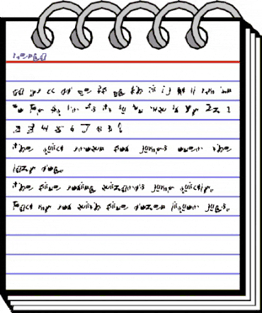 Menga Regular animated font preview