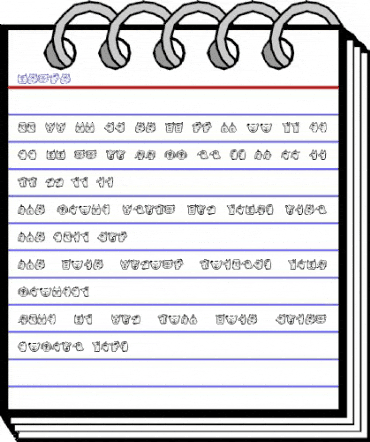 Menge Regular animated font preview