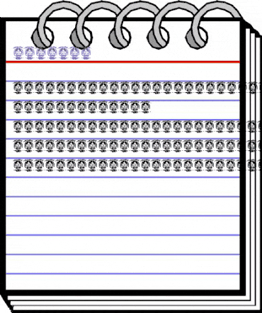 MERDEKA Regular animated font preview