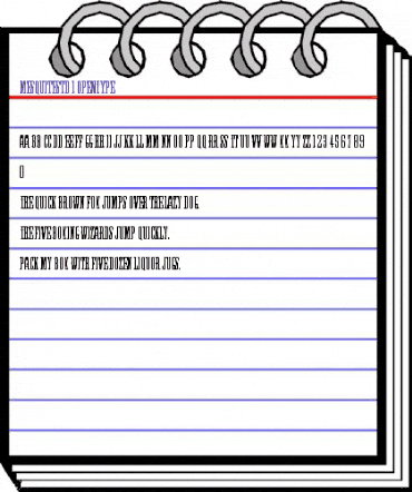 Mesquite Std Medium animated font preview Mesquite Std Medium animated font preview