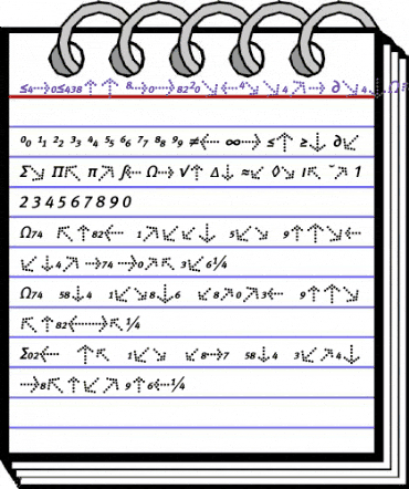 Meta Medium Caps Exp Italic animated font preview