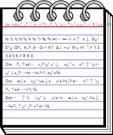 MetaNormalCyr-CapsExpert Regular animated font preview