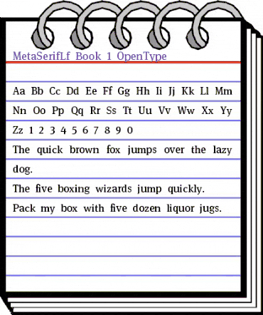 MetaSerifLf-Book MetaSerifLf-Book animated font preview MetaSerifLf-Book MetaSerifLf-Book animated font preview