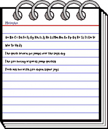 Metasha Metasha animated font preview Metasha Metasha animated font preview