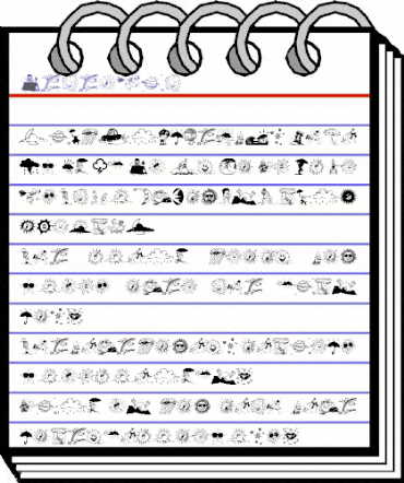 MeteoSat Regular animated font preview MeteoSat Regular animated font preview
