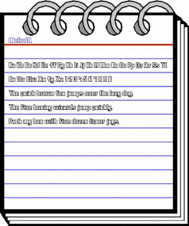 MetroOL Regular animated font preview MetroOL Regular animated font preview
