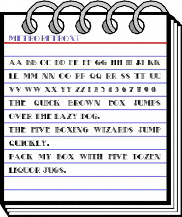 Metro Retro NF Regular animated font preview Metro Retro NF Regular animated font preview