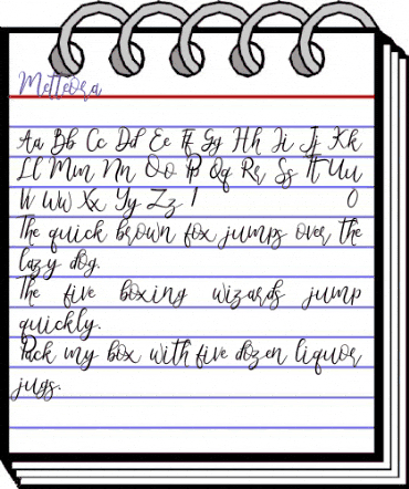 Metteora Regular animated font preview Metteora Regular animated font preview