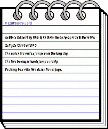 Mezz Web Pro Bold animated font preview Mezz Web Pro Bold animated font preview