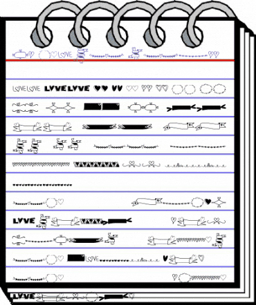 MF Heart Stuff Regular animated font preview MF Heart Stuff Regular animated font preview