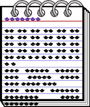 mi4Font Regular animated font preview mi4Font Regular animated font preview