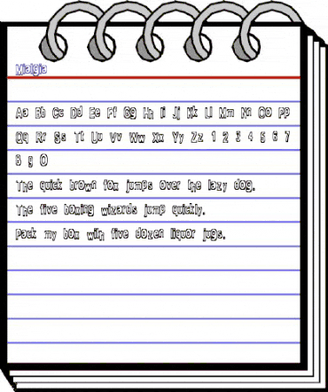 Mialgia recife! animated font preview Mialgia recife! animated font preview