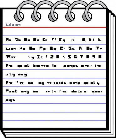 Miami Regular animated font preview