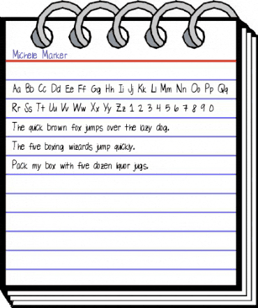 MichelleMarker Marker animated font preview MichelleMarker Marker animated font preview