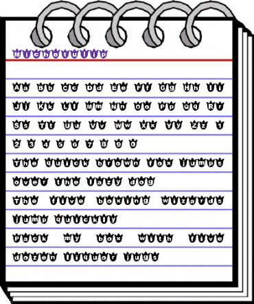 Michotulip Regular animated font preview Michotulip Regular animated font preview