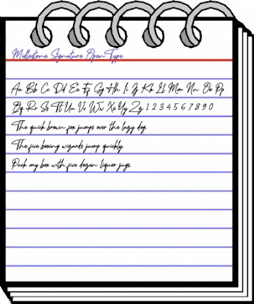 Midlestone Signature Regular animated font preview Midlestone Signature Regular animated font preview