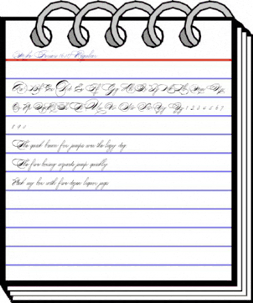 Mike Ferrari_16017 Regular animated font preview