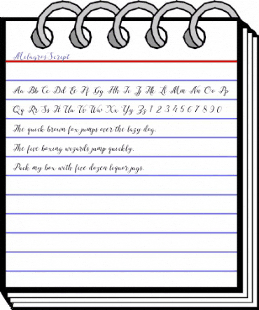 Milagros Script Regular animated font preview Milagros Script Regular animated font preview