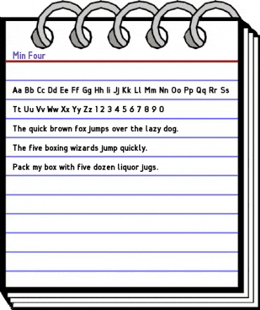 Min Regular animated font preview Min Regular animated font preview