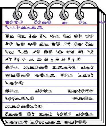 Mini Pics L'il Edibles Regular animated font preview Mini Pics L'il Edibles Regular animated font preview